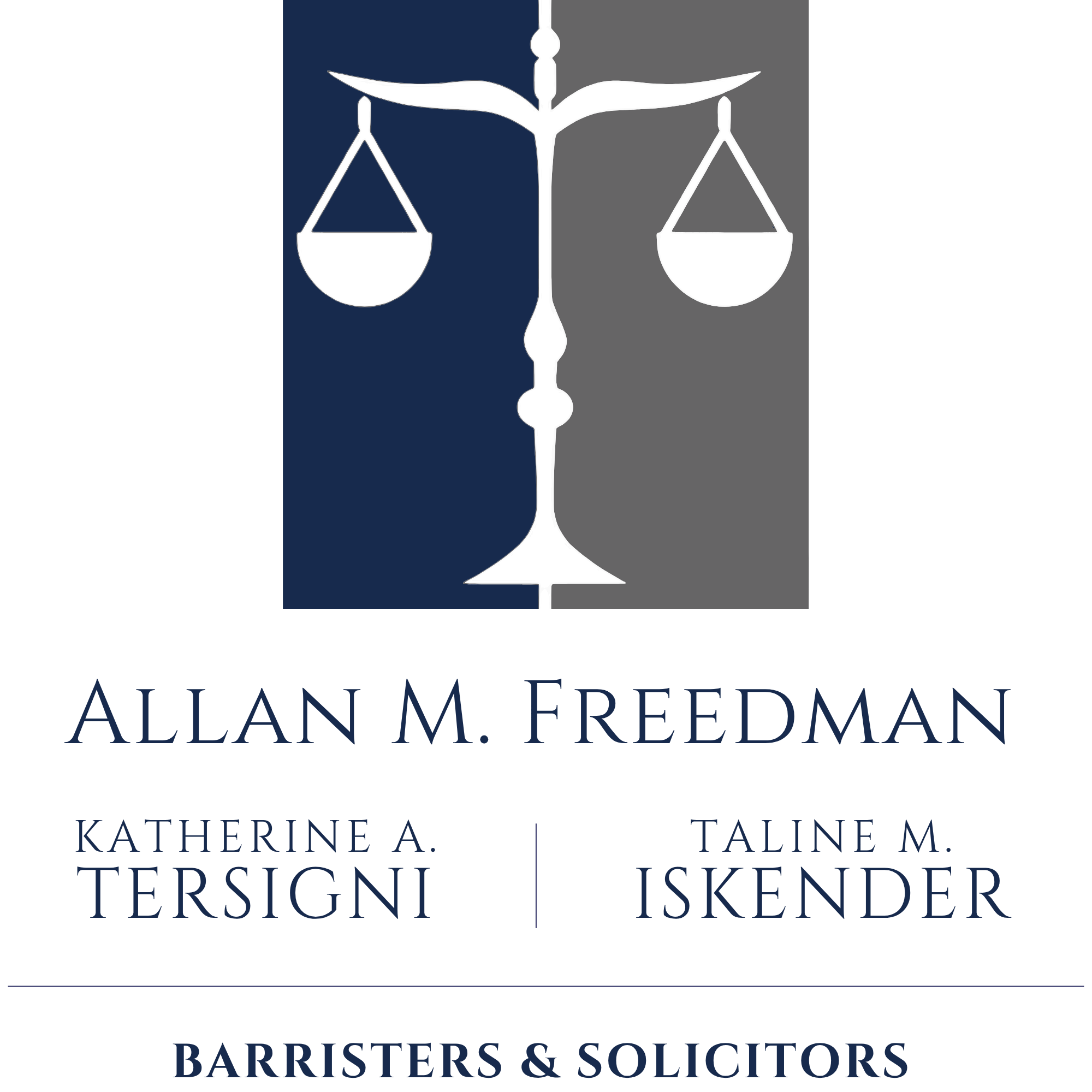 Allan M. Freedman Barristers & Solicitors logo
